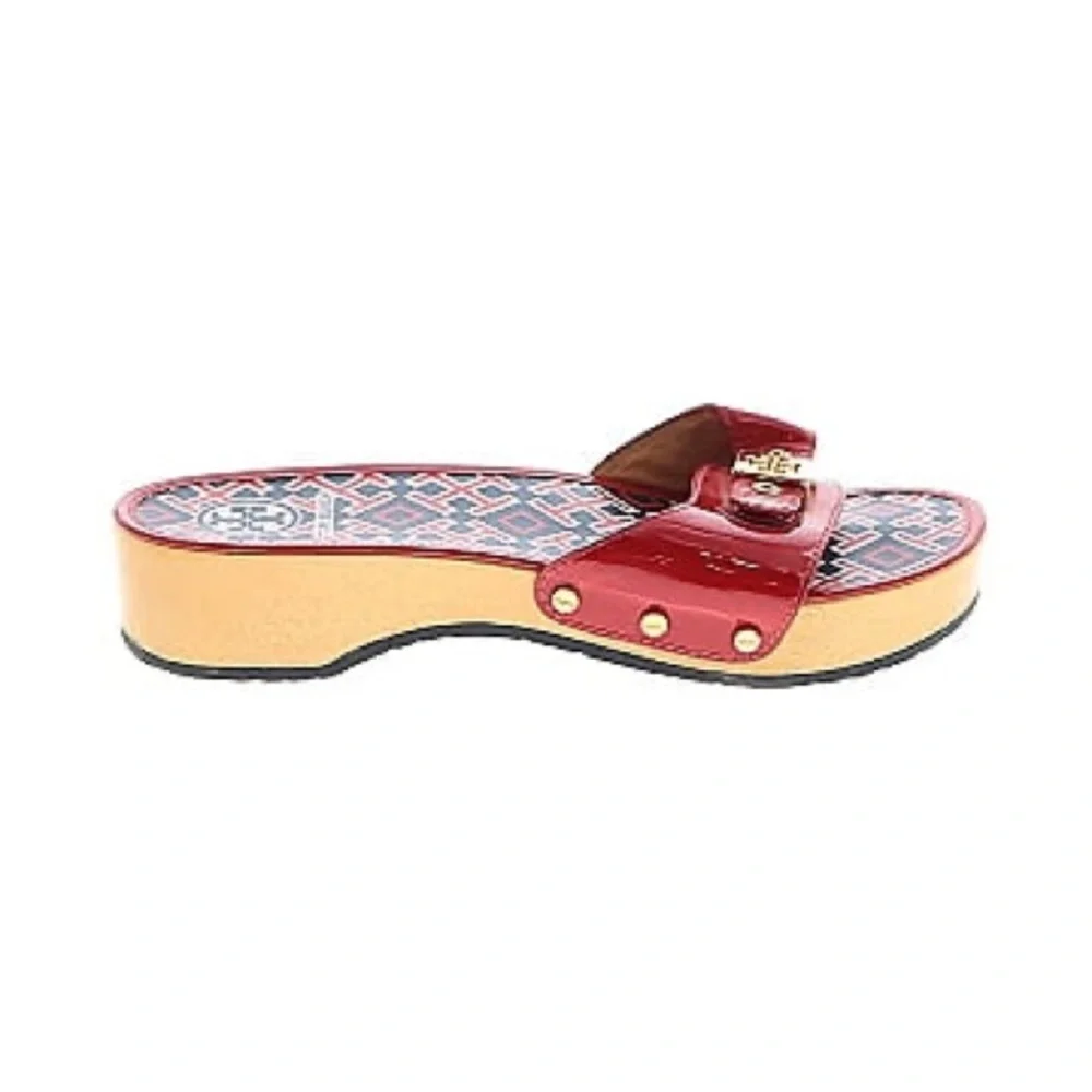 Tory Burch Patent Leather Slide Size 8 - Picture 7 of 7